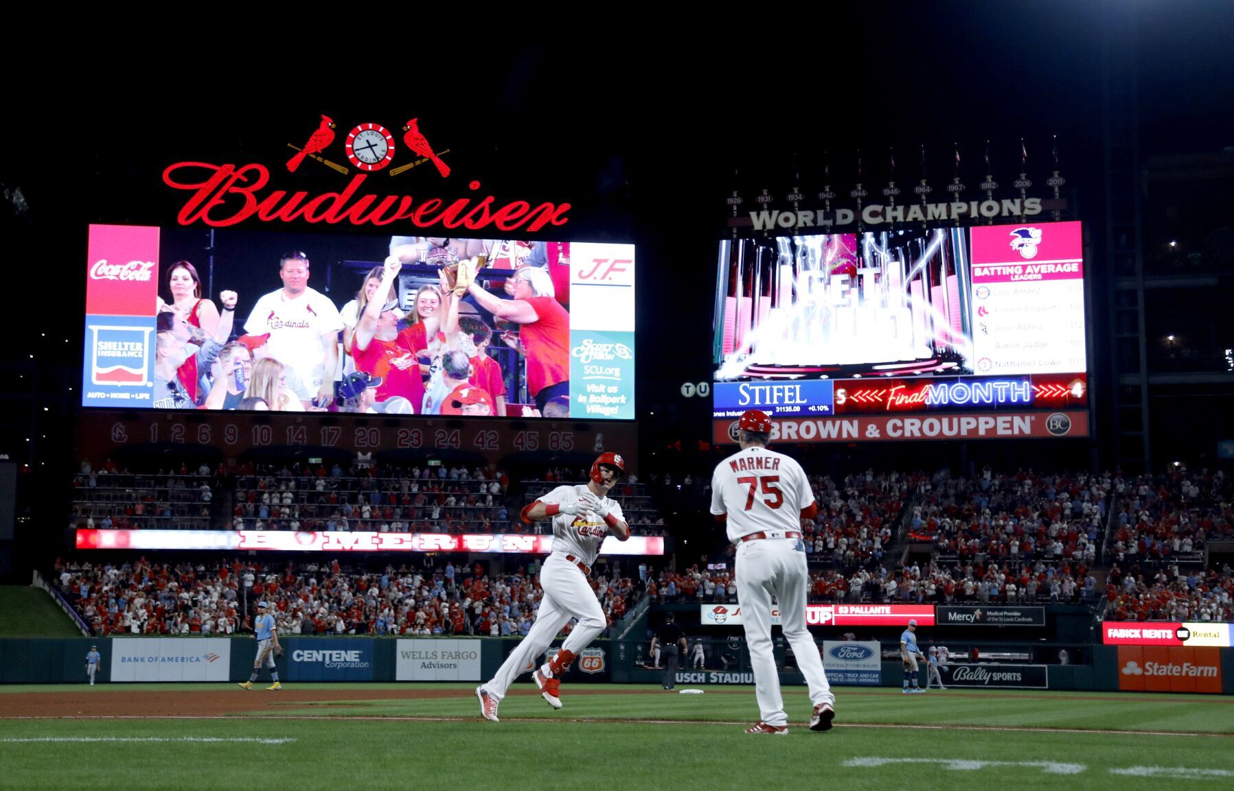 Waino and Molina set new major-league history with 325th start as batterymates